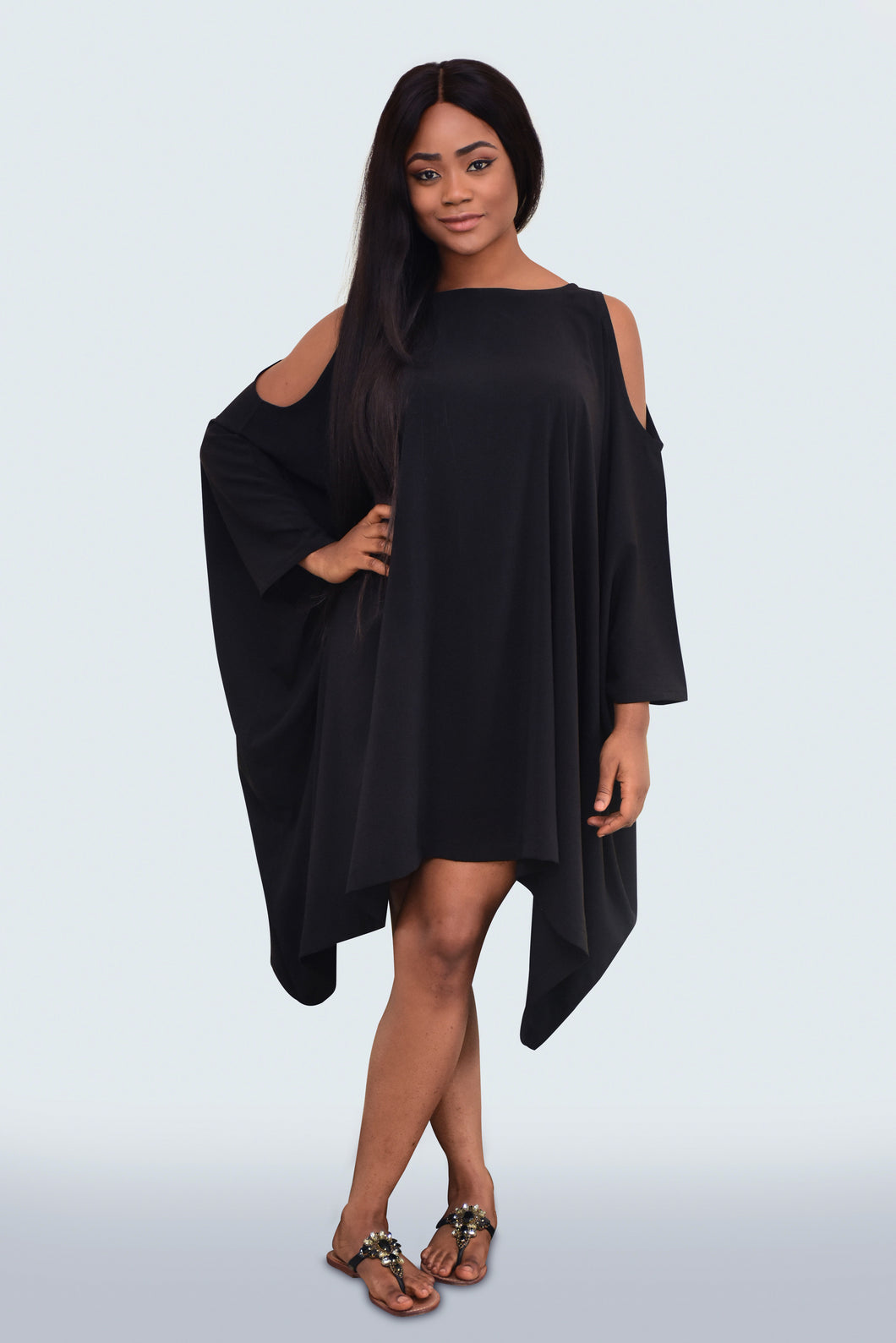 Ama Cut Out Mini Kaftan
