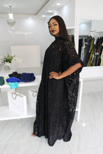 Eniyii Black Lace Kaftan ~