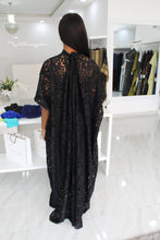 Eniyii Black Lace Kaftan ~