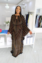 1 Ama Lade Velvet  Stoned Kaftan