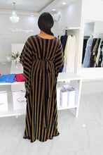 1 Ama Lade Velvet  Stoned Kaftan