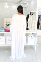 1 Lara Sisi Kaftan White Vine