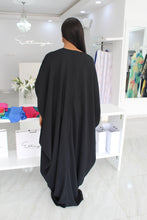 1 Dayo Black  Kaftan